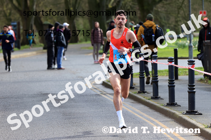 Senior Mens 12 Stage Road Relay, 2026 Northern Mens 12 and Womens 6 Stage Road Relays and Young Athletes 5k, Sheepmount Stadium, Carlisle. Photo: David T. Hewitson/Sports for All Pics